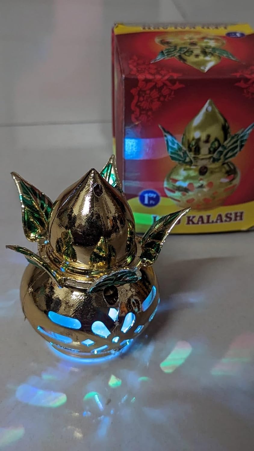 Golden Color Coconut LED Kalasam