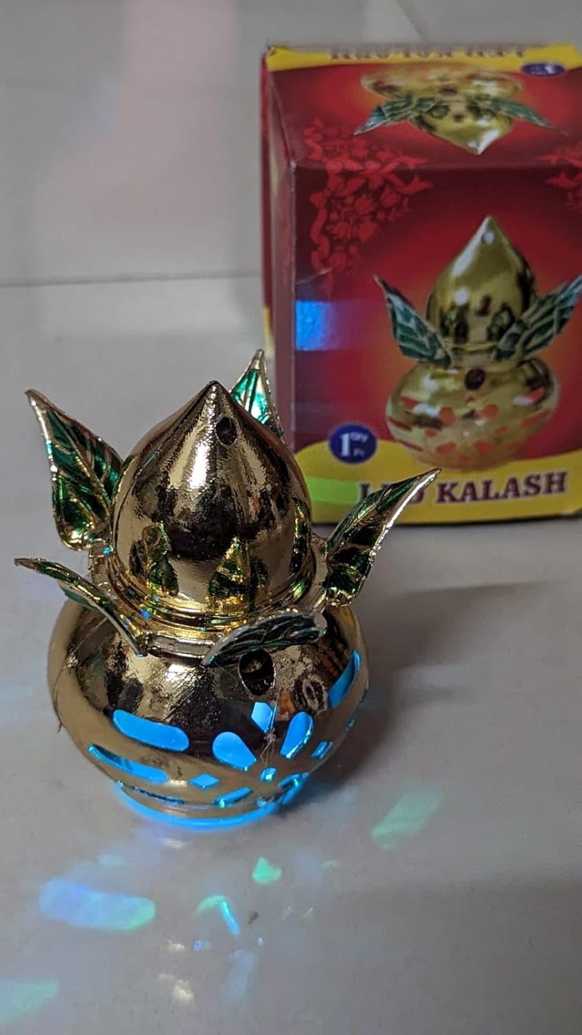 Golden Color Coconut LED Kalasam