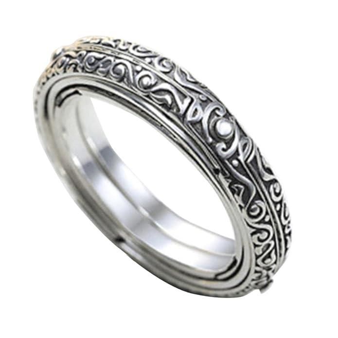 Astronomical Ball Ring Cosmic Finger Ring