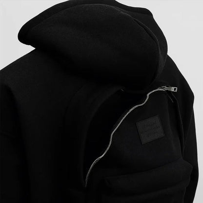 2 in 1 Backpack Hoodie