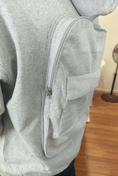 2 in 1 Backpack Hoodie