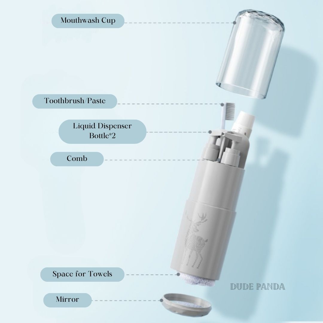 (50% OFF) - 6 in 1 Essential Travel Kit