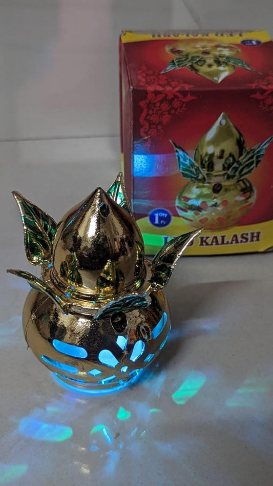 Golden Color Coconut LED Kalasam